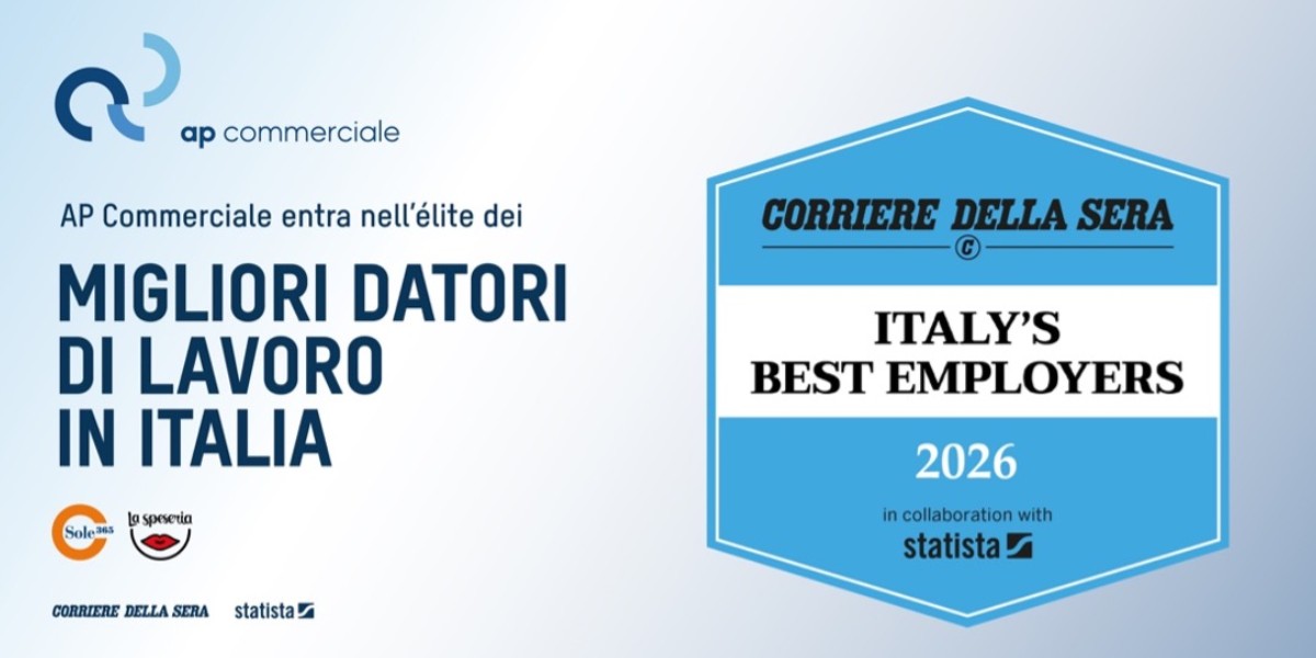 AP Commerciale entra nell'élite dei “migliori datori di lavoro”
